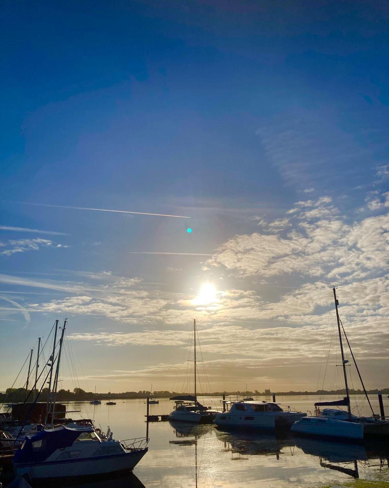 Hotel Sea Breeze Ark 900 Boat Emsworth Exterior foto