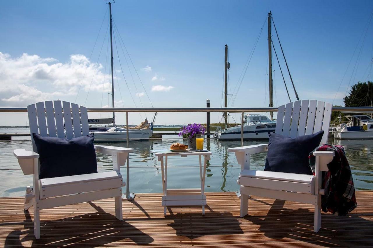 Hotel Sea Breeze Ark 900 Boat Emsworth Exterior foto